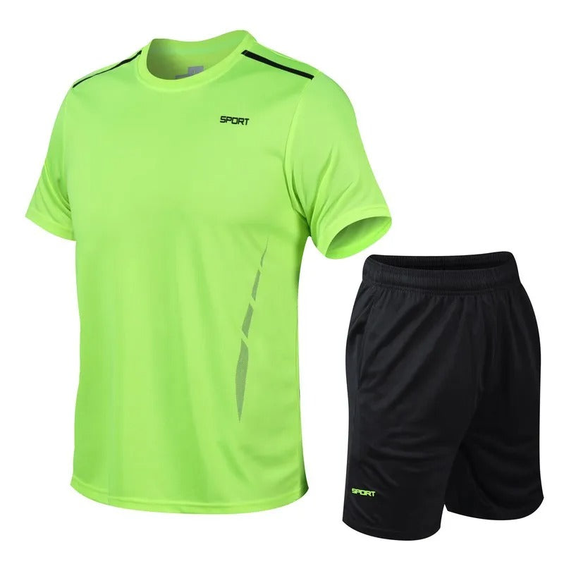 Rio | Quick-Dry Sports T-Shirt with Training Shorts