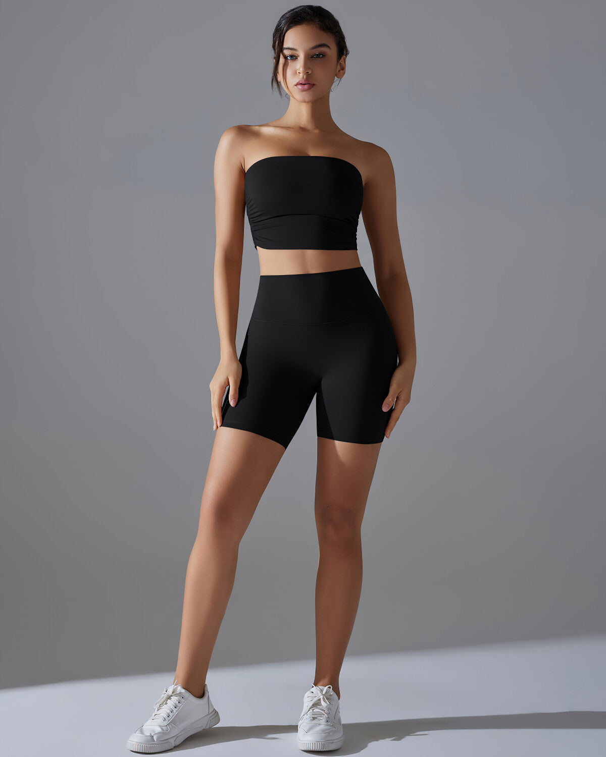 Core Seamless Shorts – Black