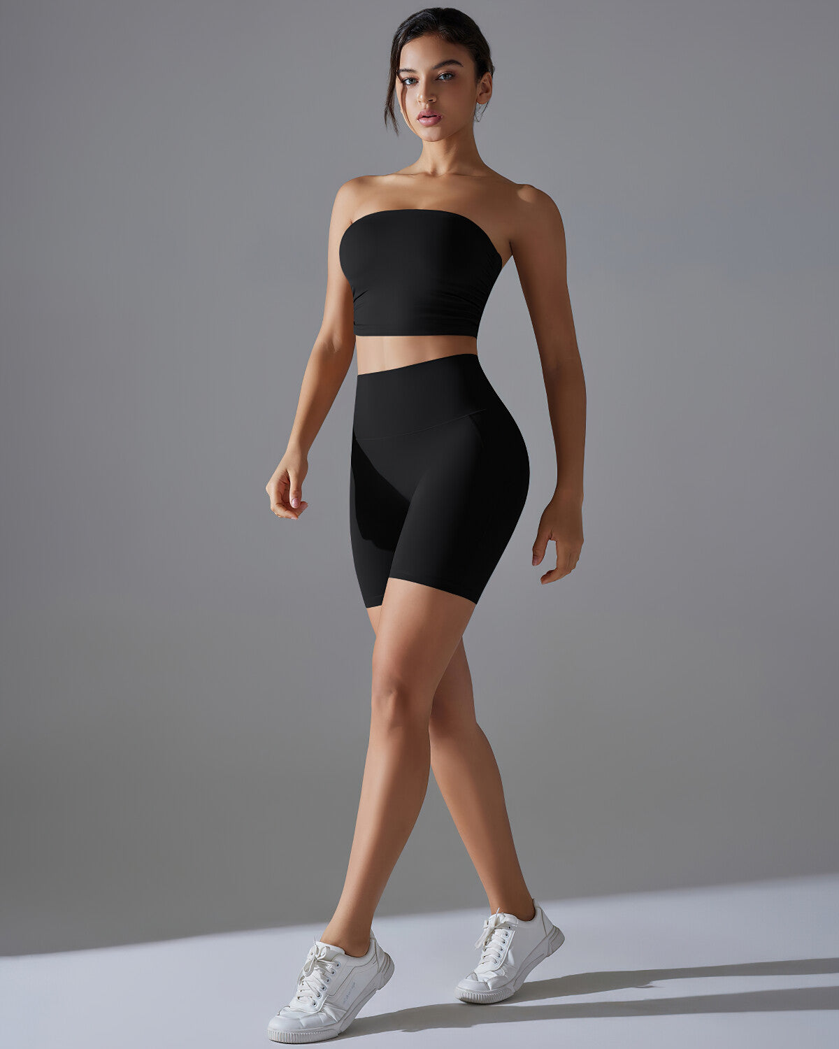 Core Seamless Shorts – Black
