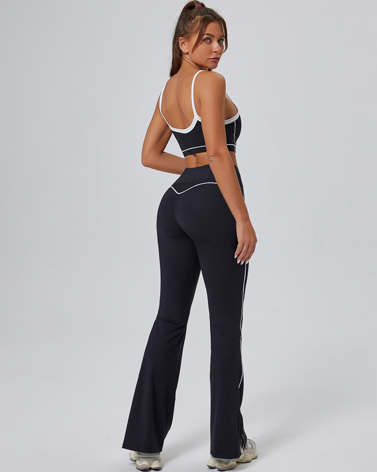 Bloom Leggings – Flare Black