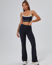 Bloom Leggings – Flare Black