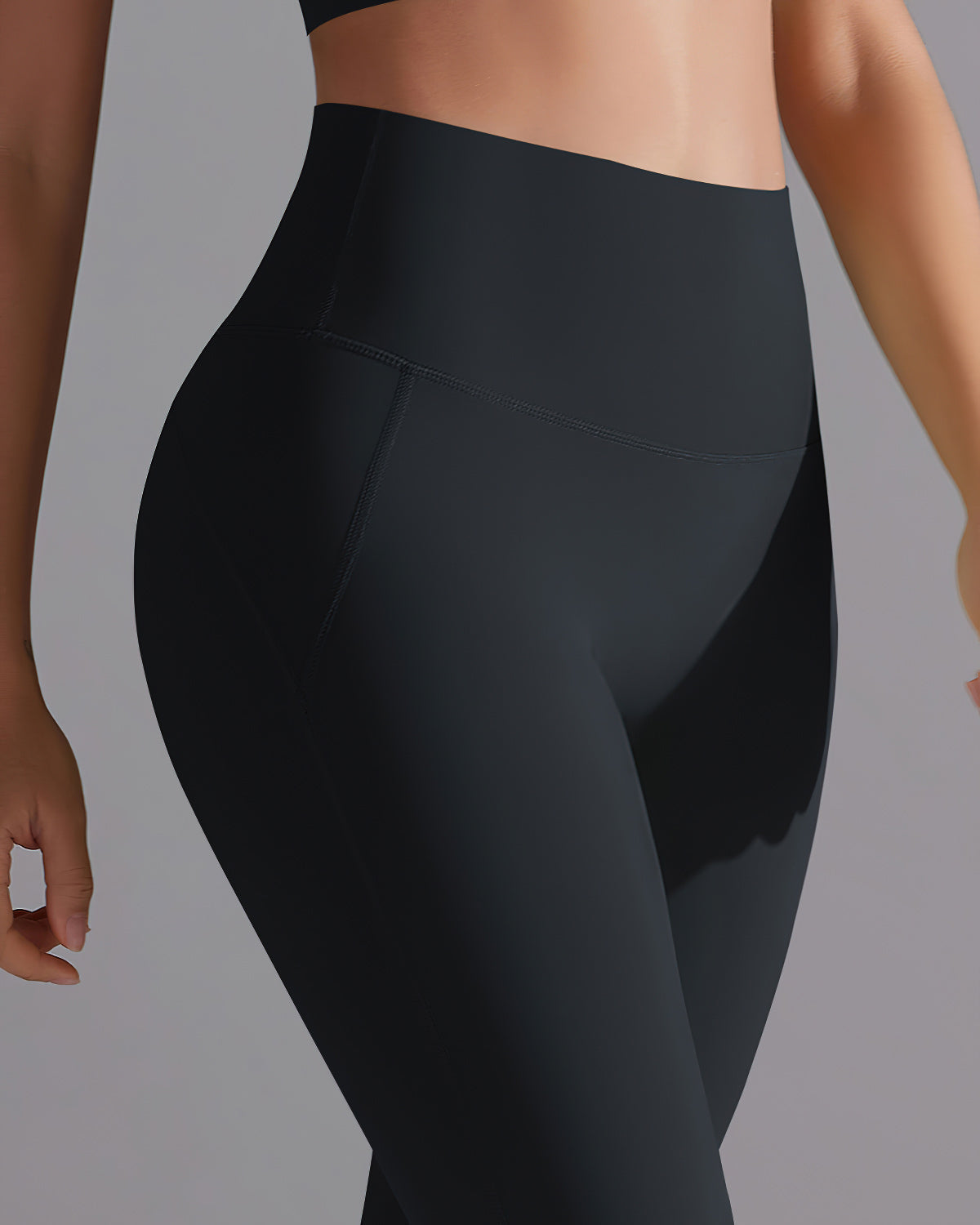Core Seamless Leggings – Black