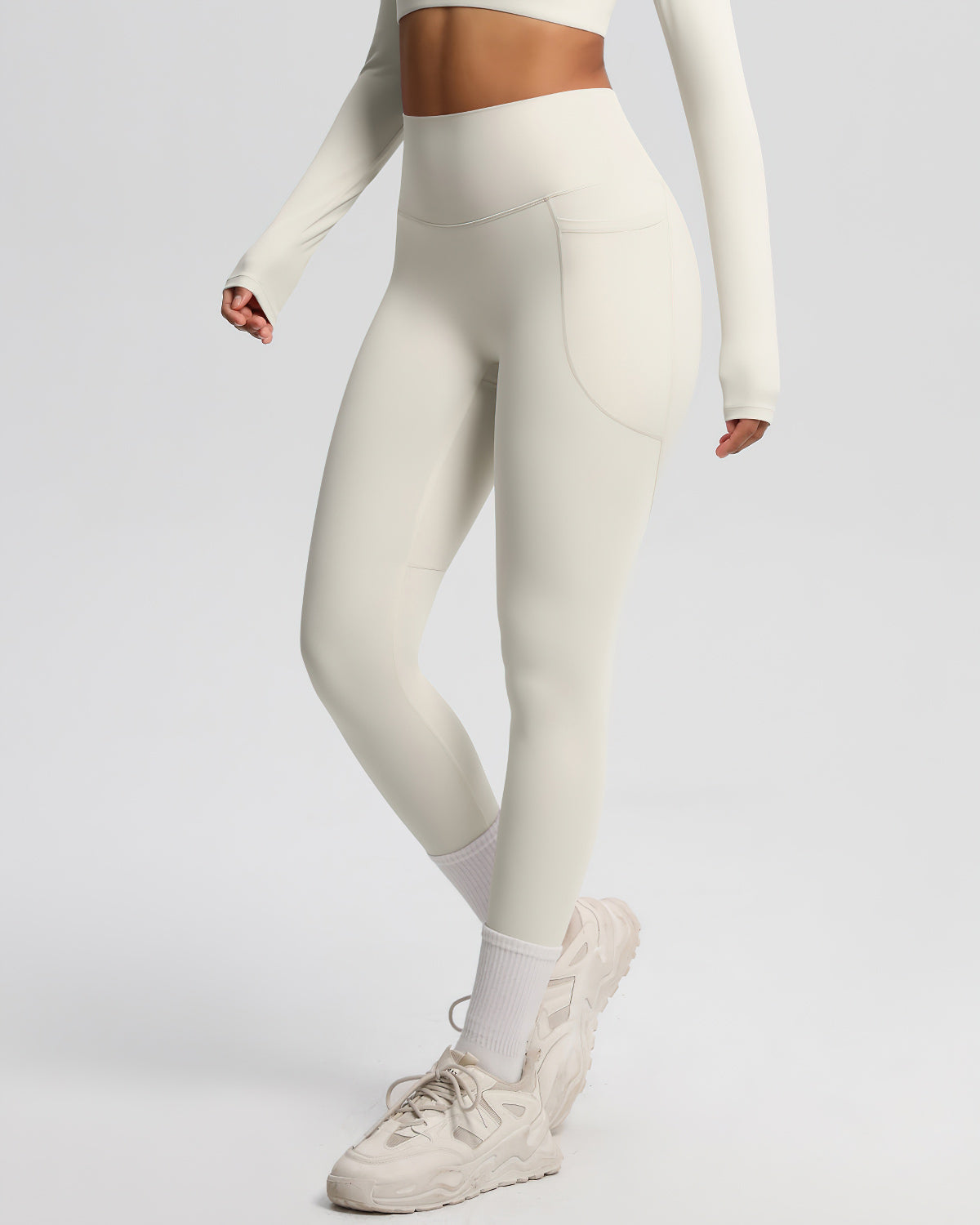 Stride Leggings – Deep Pocket Cloud