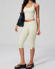 Flow Capri – Seamless Cream