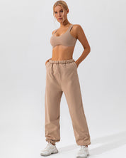 Aura Joggers – Almond