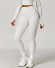 Flow Seamless Leggings – White
