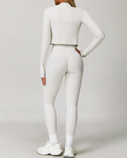 Flow Seamless Leggings – White