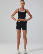 Stride Seamless Shorts – Black