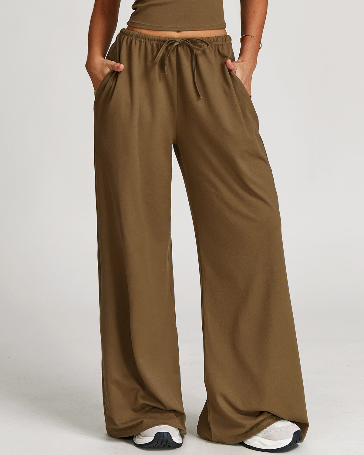Aura Sweatpants – Brown