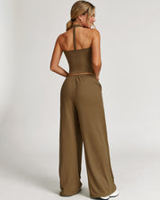 Aura Sweatpants – Brown