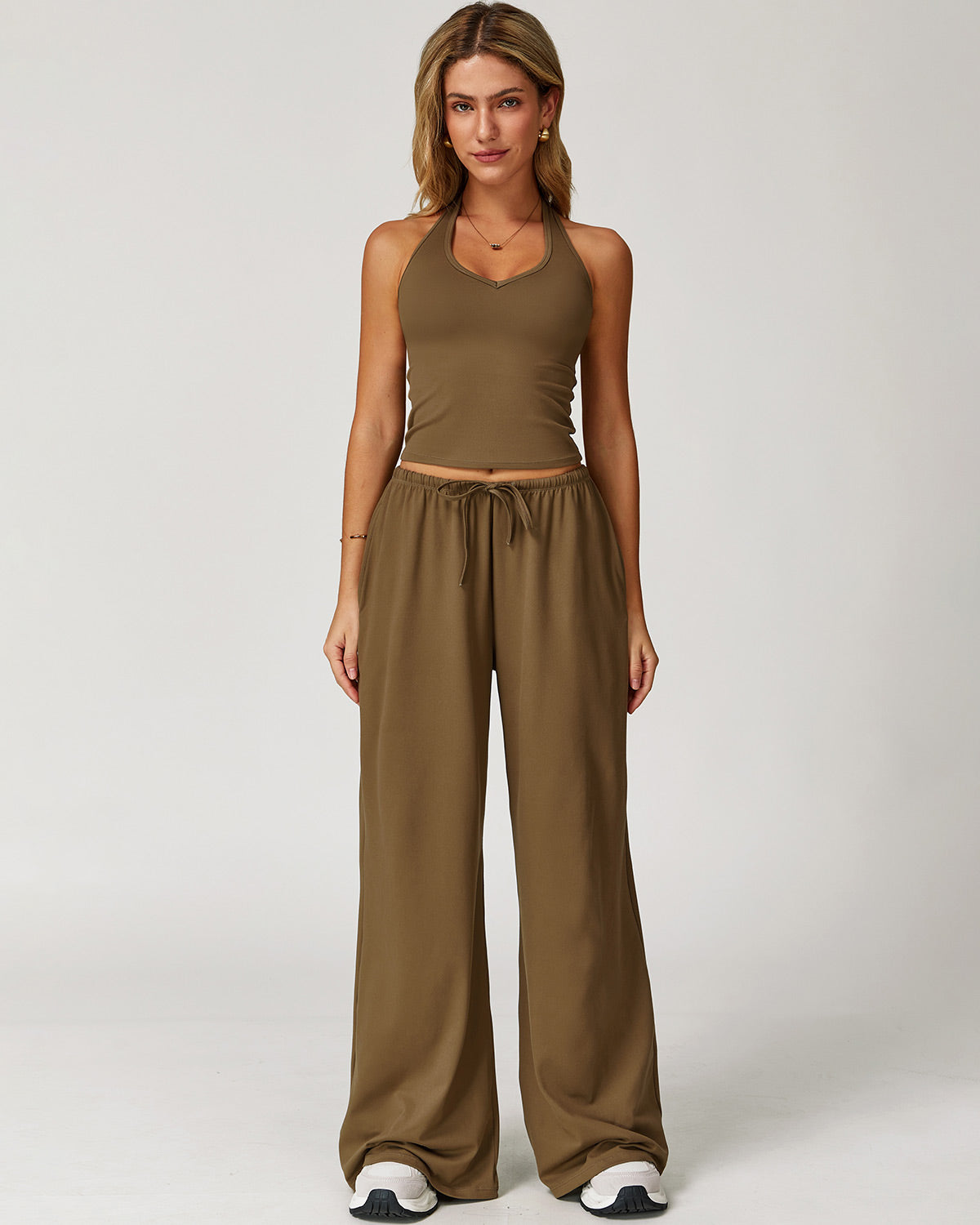Aura Sweatpants – Brown