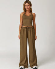 Aura Sweatpants – Brown