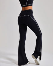 Glide Flare Leggings – Black