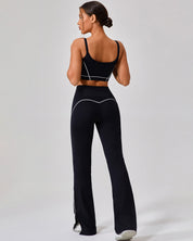Glide Flare Leggings – Black