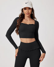 Ease Long Sleeve – Black