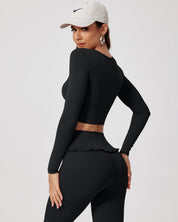 Ease Long Sleeve – Black