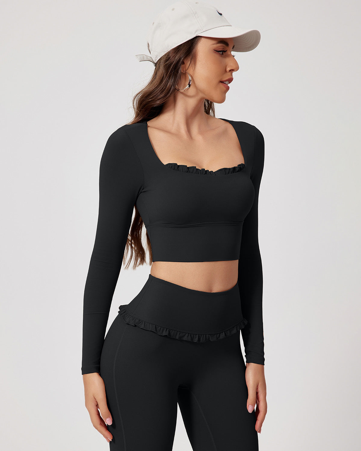 Ease Long Sleeve – Black
