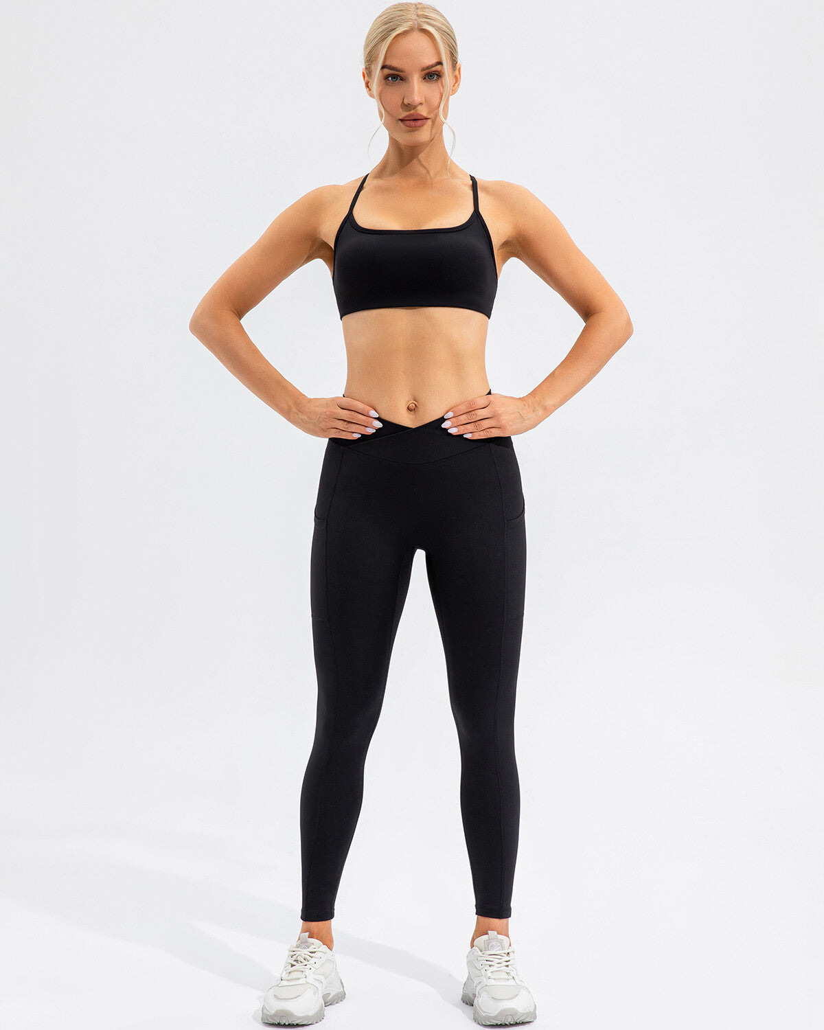 Rise Leggings – Scrunch  Black