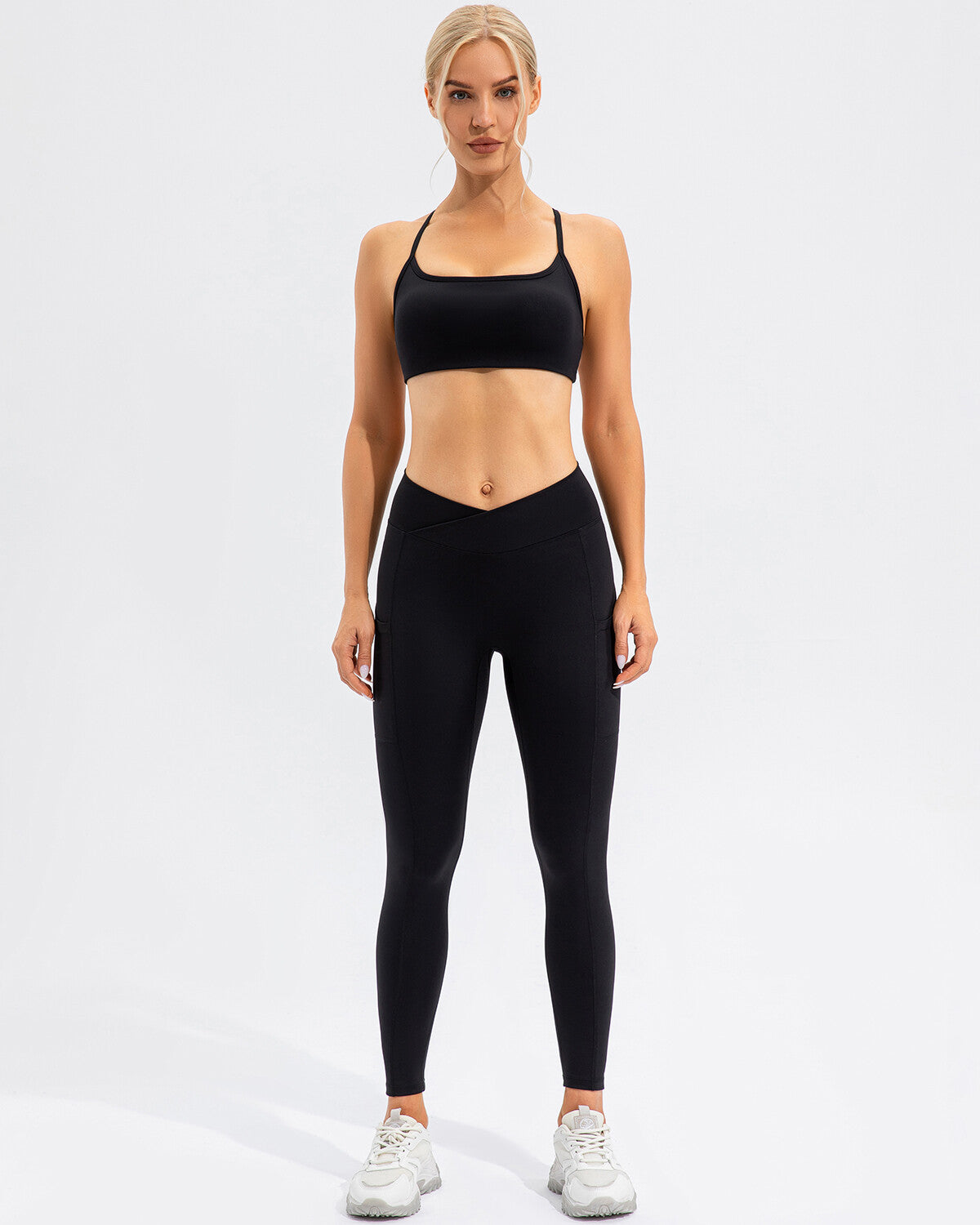 Rise Leggings – Scrunch  Black