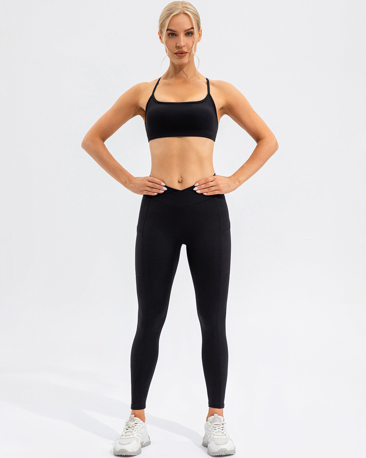Core Sports Bra – Black