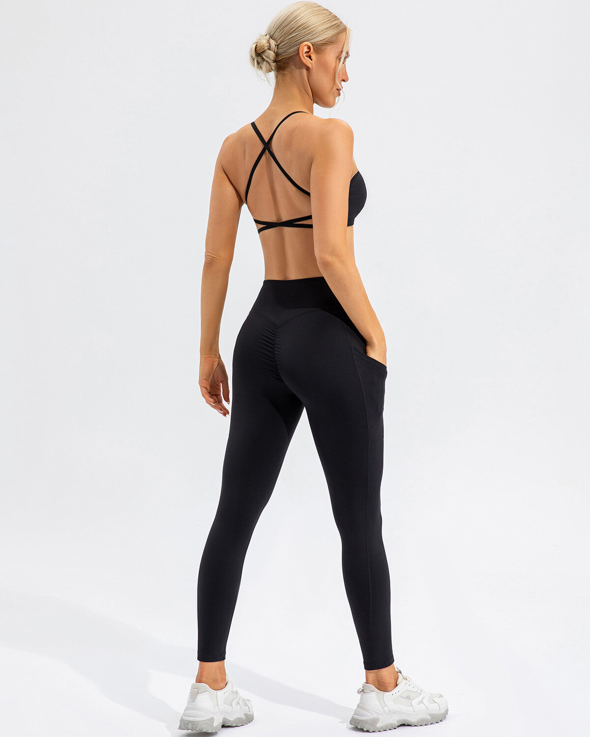 Core Sports Bra – Black