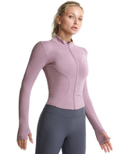 Grace Athletic Workout Jacket – Pink