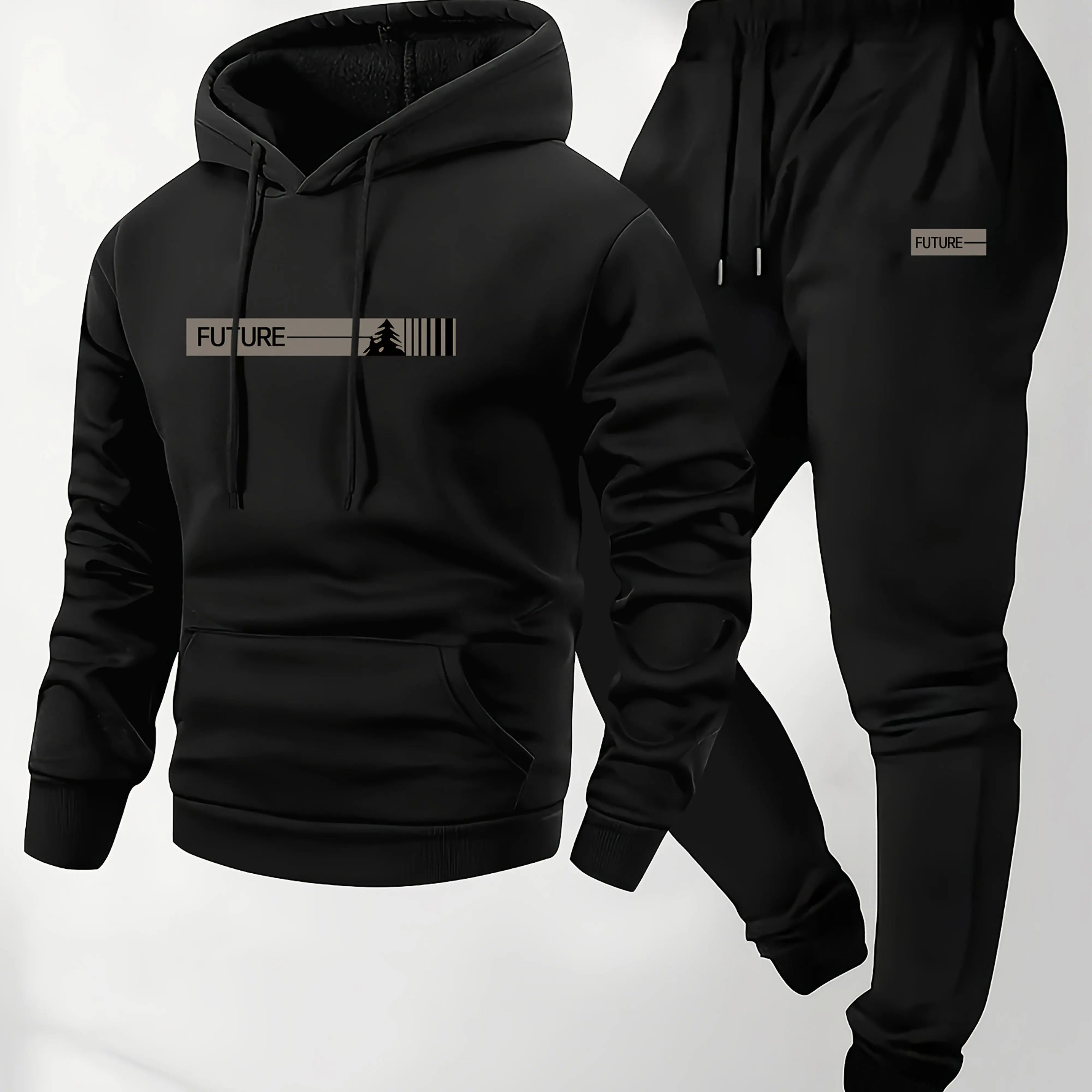 Atlas | Graphic Hoodie with Matching Joggers
