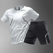 Frost | Ice Silk Sports T-Shirt with Shorts Set