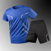 Frost | Ice Silk Sports T-Shirt with Shorts Set