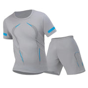 Vortex | Reflective Panel T-Shirt with Loose-Fit Shorts
