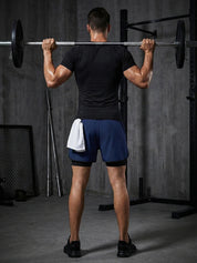 Titan | Compression T-Shirt with 2-in-1 Phone Pocket Shorts