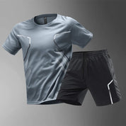 Frost | Ice Silk Sports T-Shirt with Shorts Set