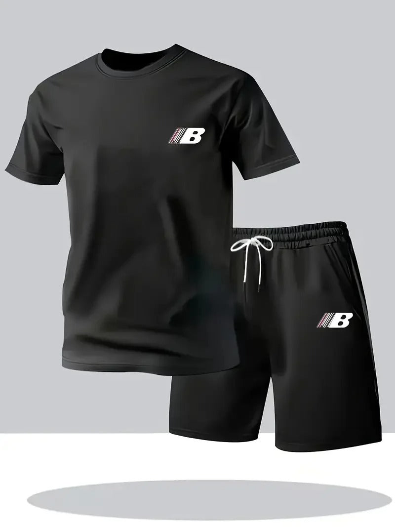 Ryder | Quick-Dry Sports T-Shirt with Drawstring Shorts