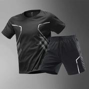 Frost | Ice Silk Sports T-Shirt with Shorts Set