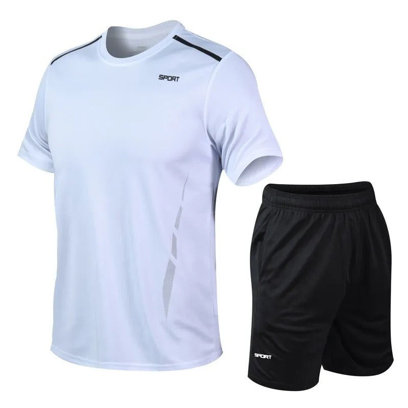 Rio | Quick-Dry Sports T-Shirt with Training Shorts