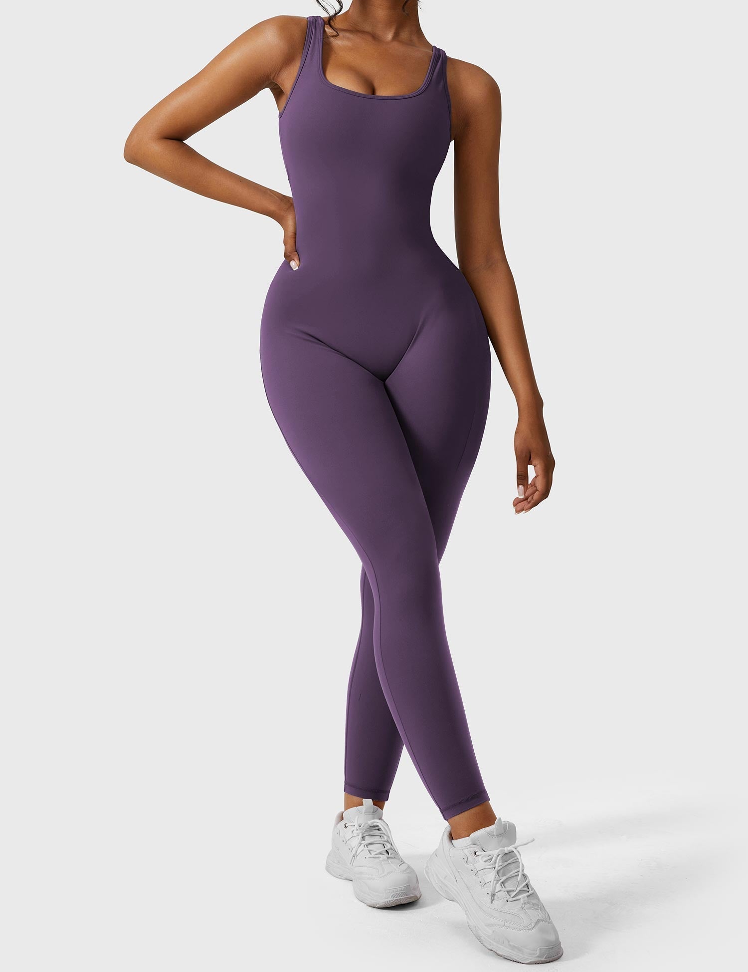 Zenith V-Back Skinny Jumpsuit